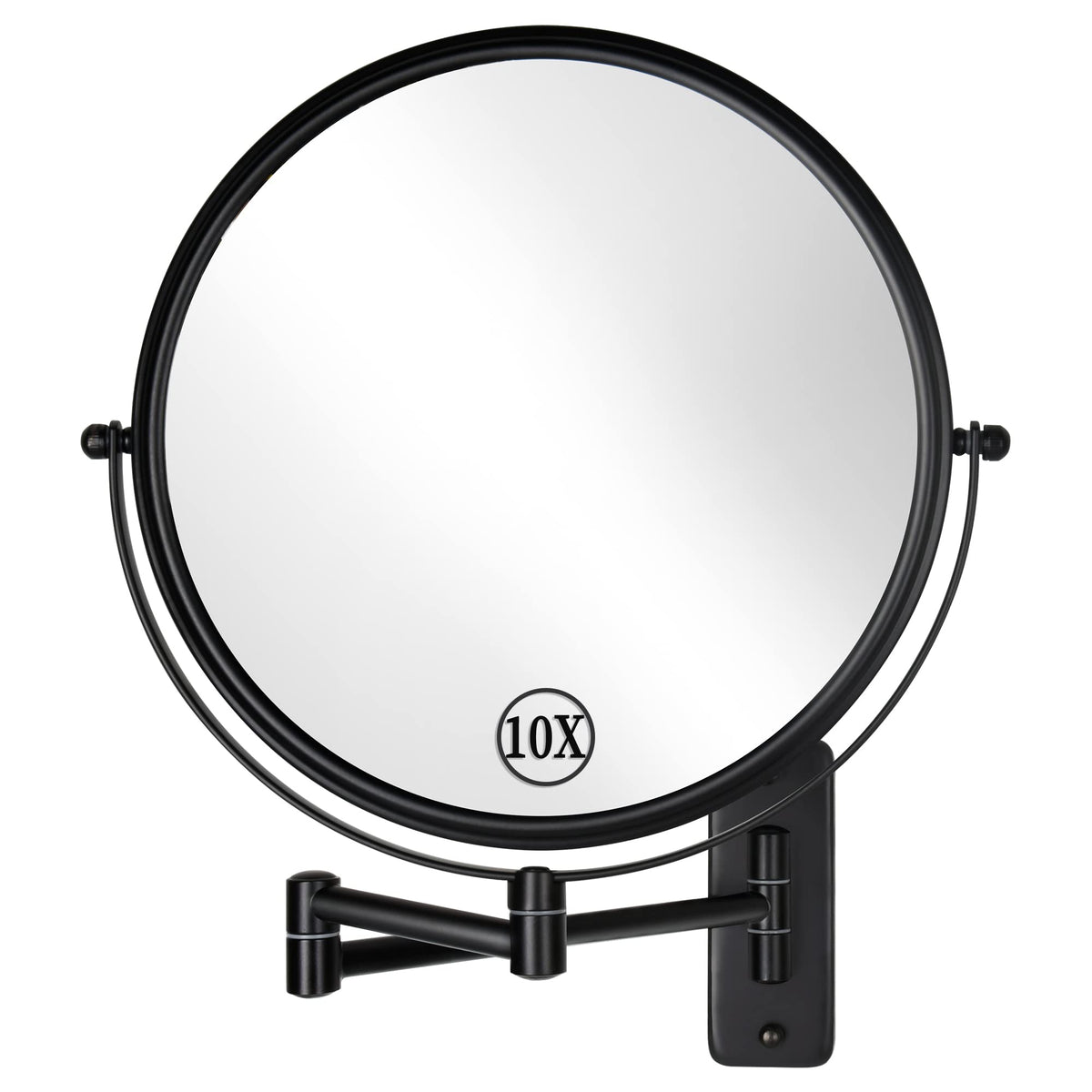 Miroir DECLUTTR 9 pouces, face double, vue claire pour maquillage précis.