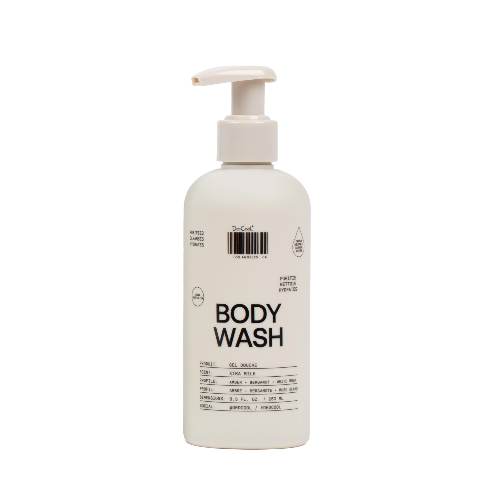 DedCool Xtra Milk – flacon élégant, parfum durable et hydratation douce