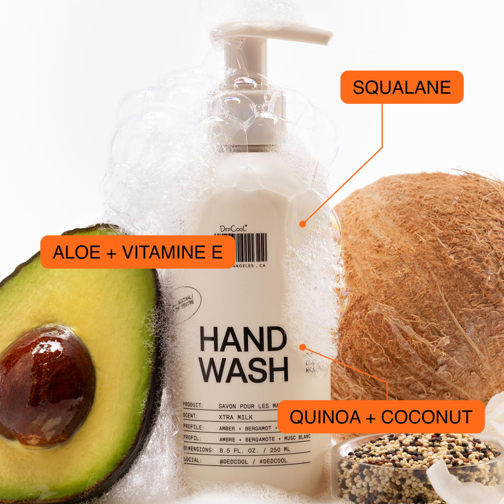 DedCool Xtra Milk Mains parfum bergamote musc blanc ambre pour une expérience sensorielle