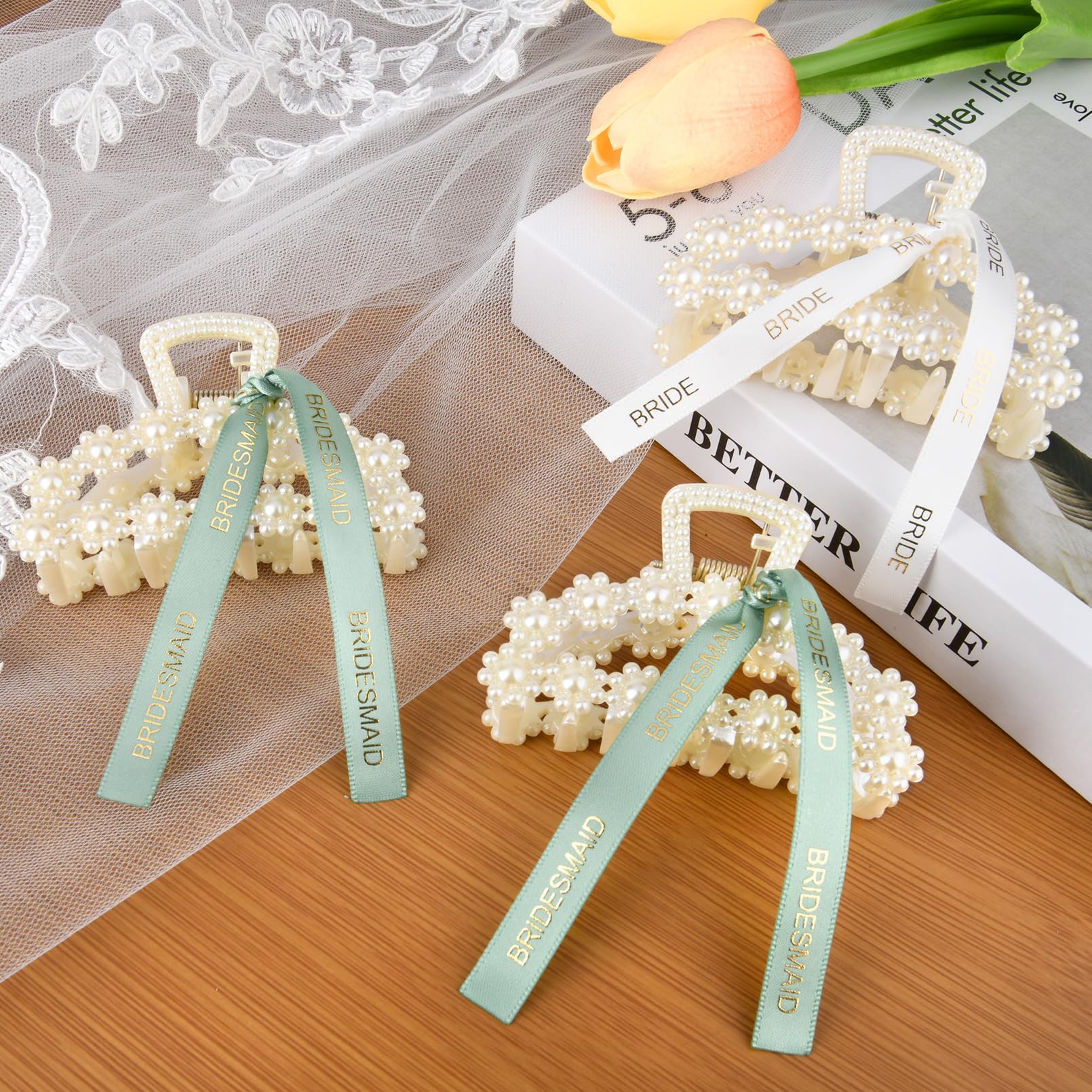 DEEKA demi-cercle blanc et vert, style intemporel