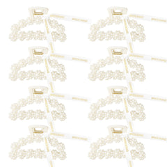 DEEKA clip perles avec ruban pour demoiselles d'honneur, élégant et durable.