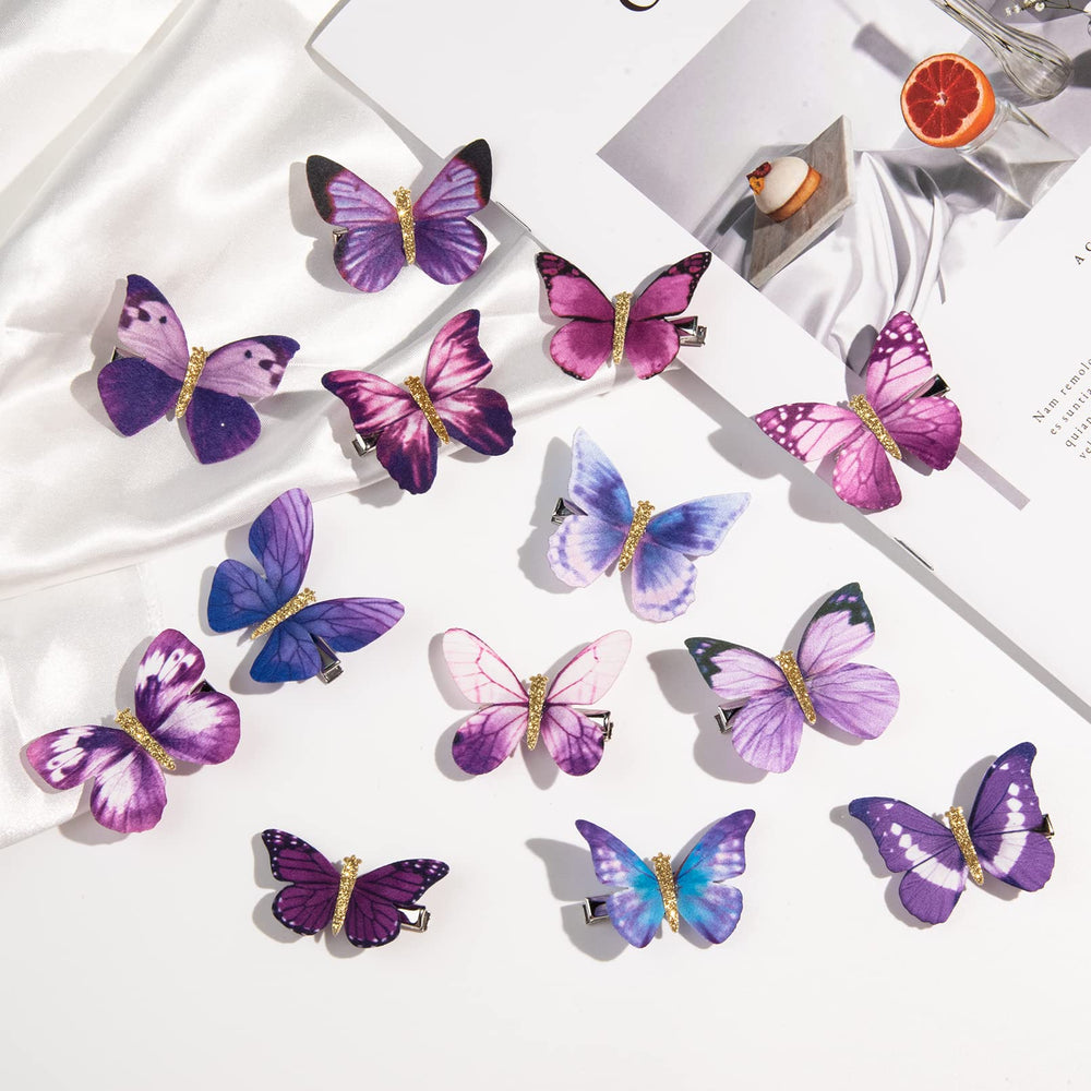DEEKA pince papillon bijou cheveux – touche colorée qui habille une tenue