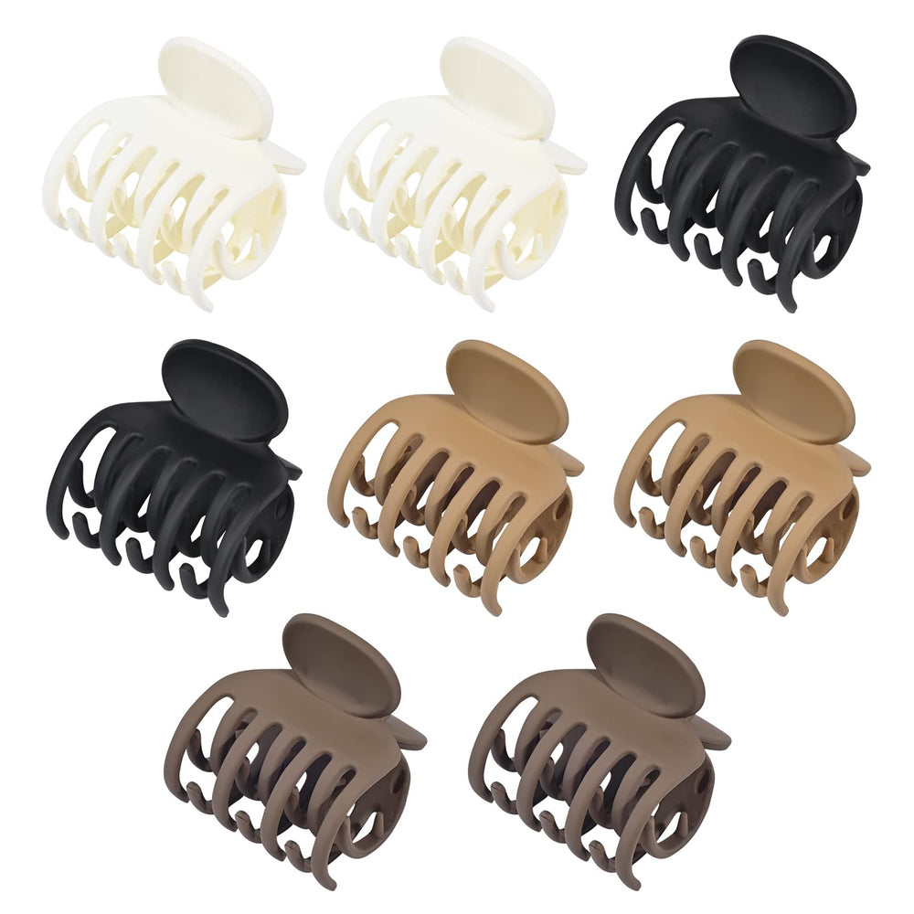 Pinces à cheveux DEEKA petites, dents doubles, meilleure prise pour tous types de cheveux.