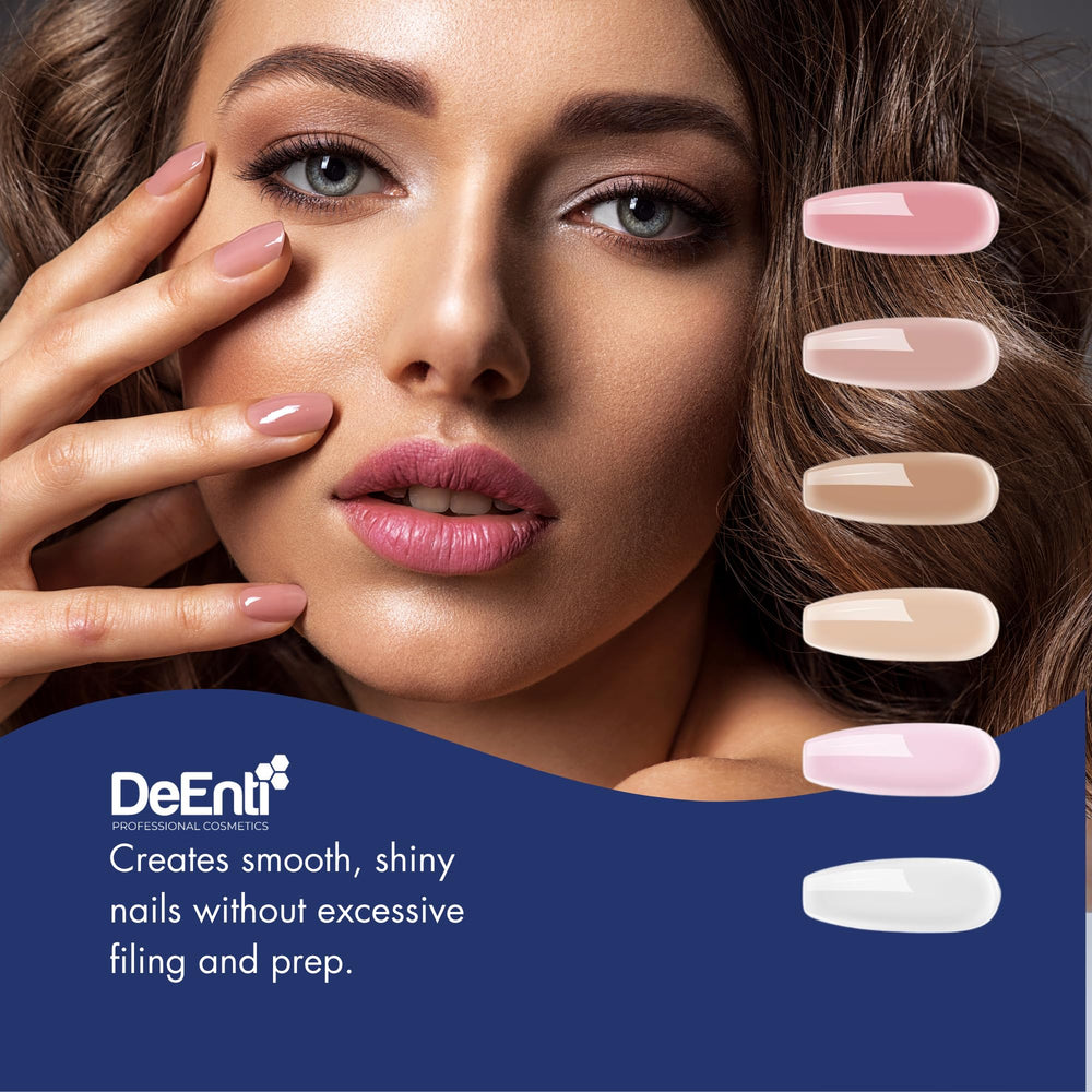 DeEnti acrylic powder easy-application with monomer for mess-free prep