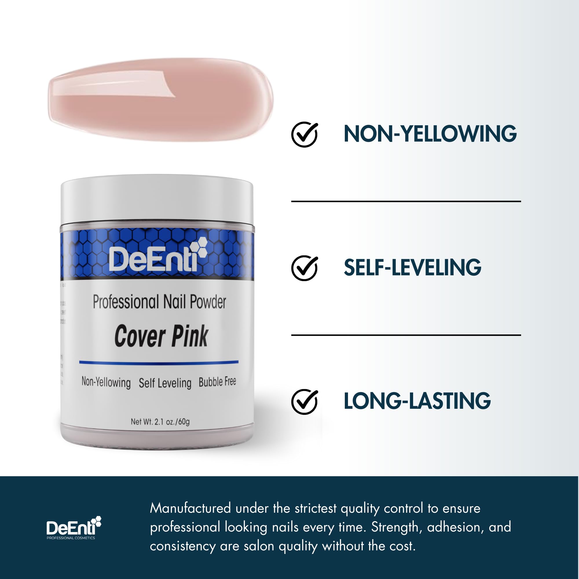 DeEnti Poudre Acrylique avec Monomère: application propre et maîtrisée.