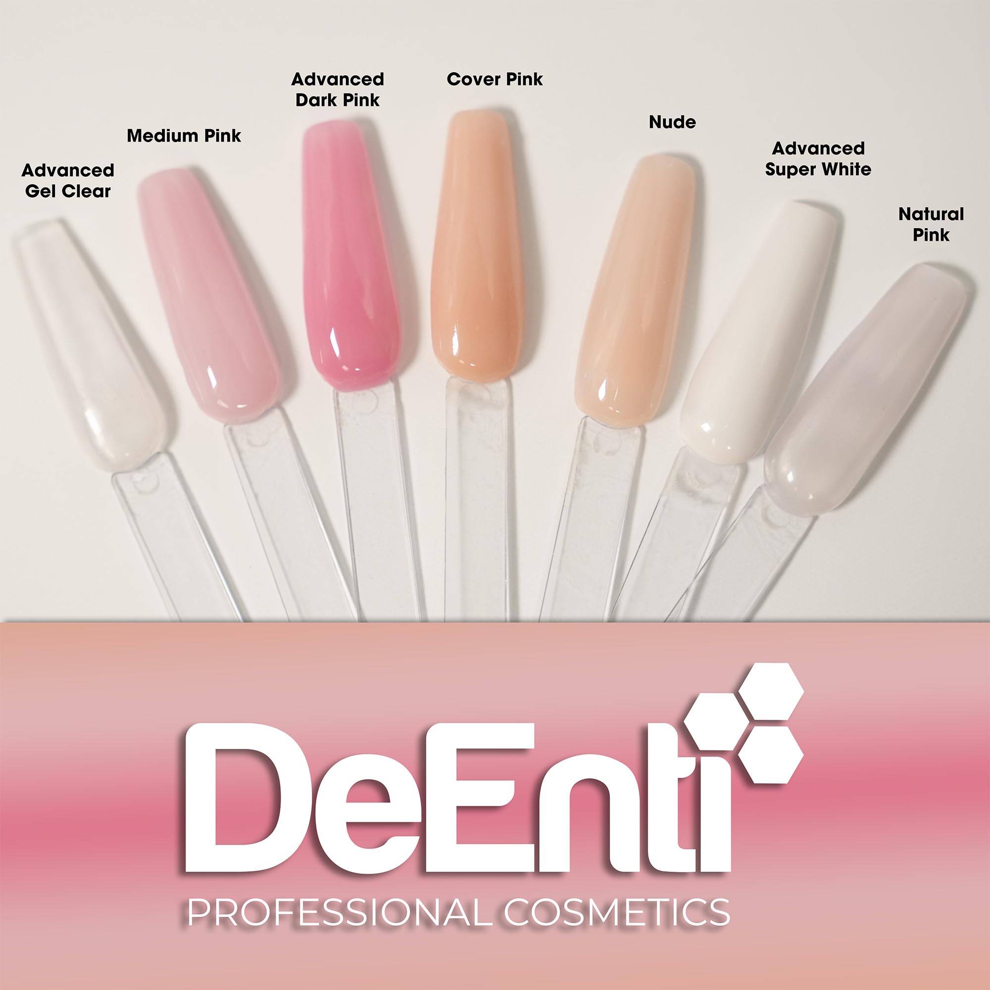 DeEnti Poudre Acrylique longue durée, sans lifting, pour ongles sculptés et ongles factices.