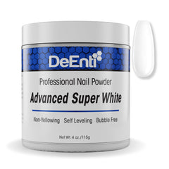 DeEnti poudre acrylique ongnes super blanc 4oz – finition éclatante et uniforme
