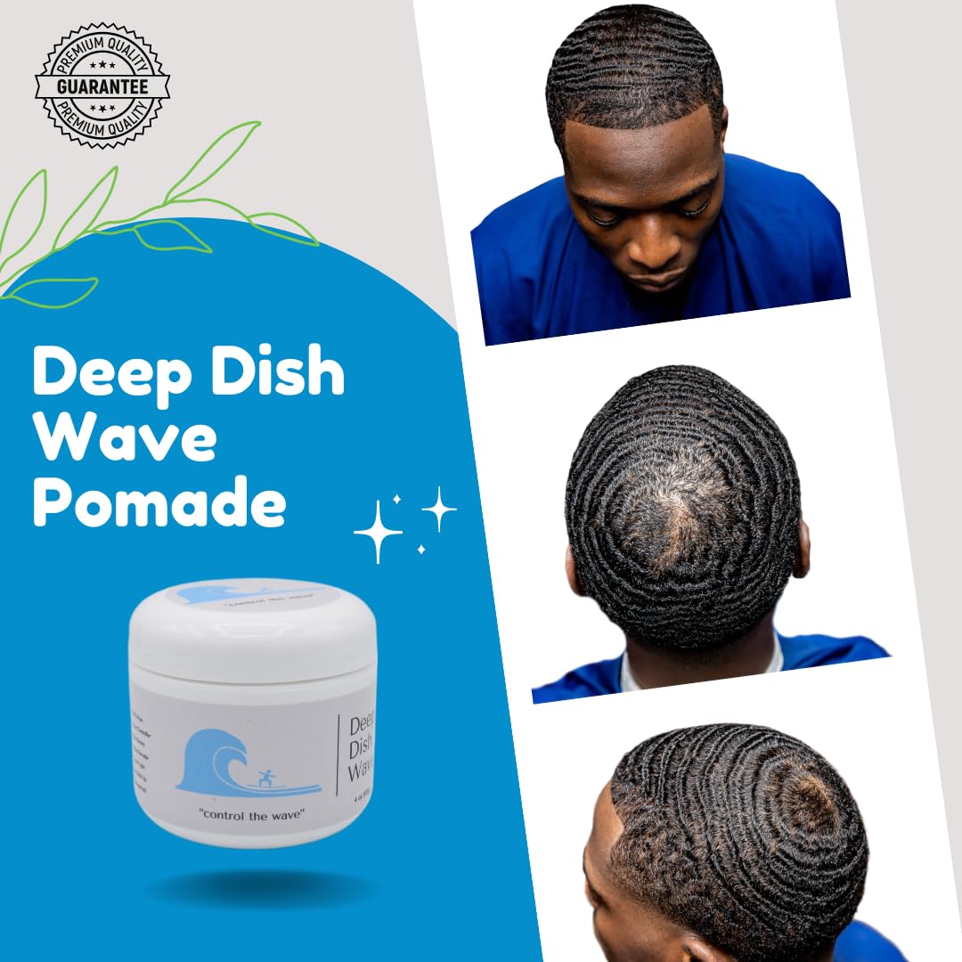Fabriqué aux États-Unis, Deep Dish Wave Pomade assure qualité et sécurité.