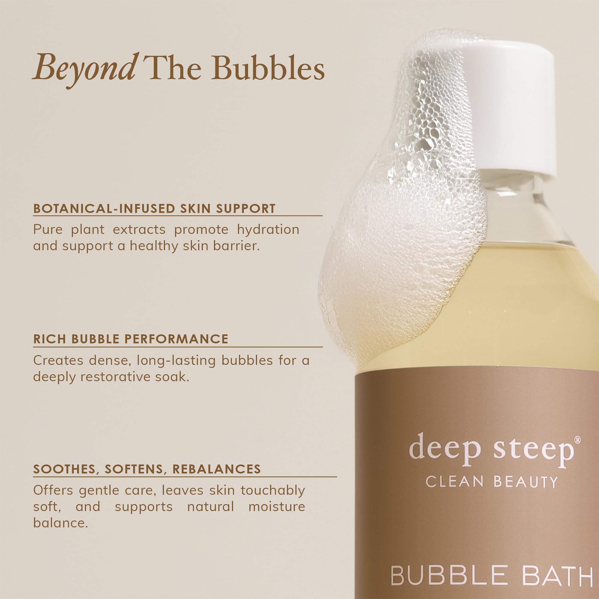 Deep Steep aloe vera bain Vanille Coco: soin apaisant pour peaux sensibles