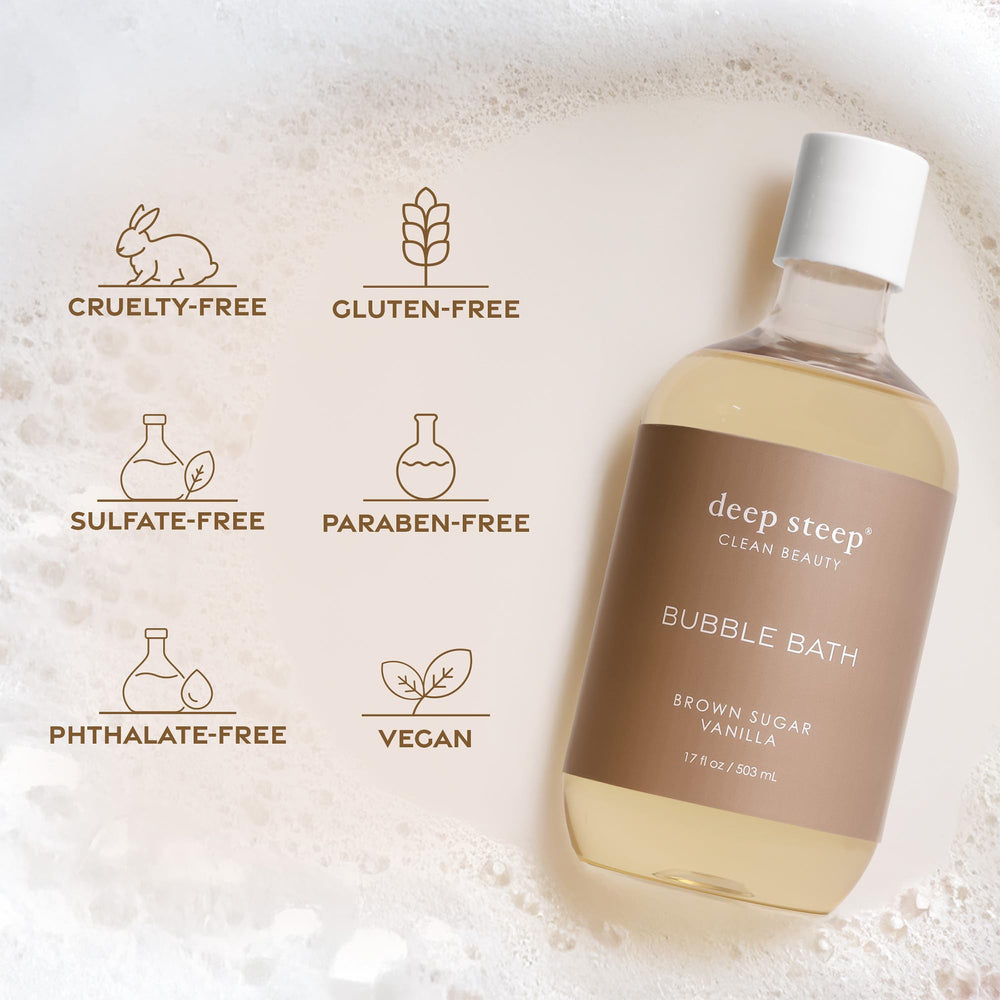 Deep Steep Bulle aromathérapie douceur mentale pendant le bain.