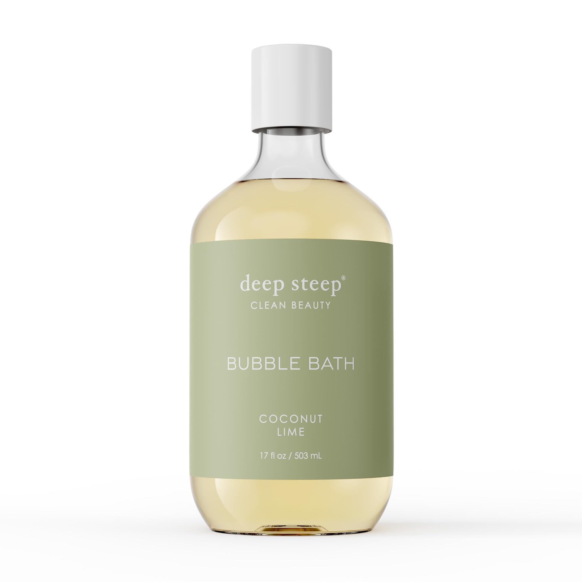 Deep Steep bain bulle coco lime, moment de détente sensorielle.