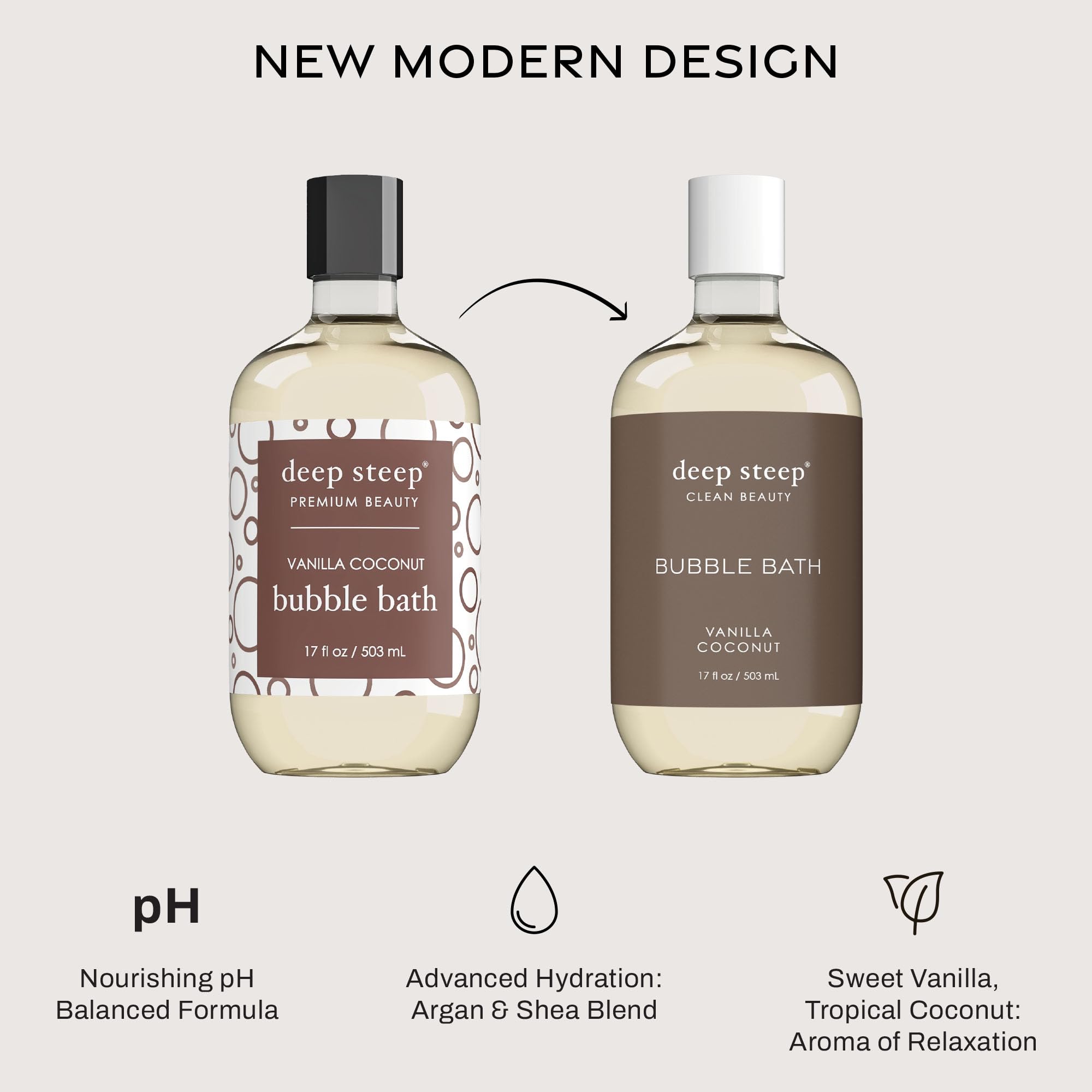 Deep Steep Bulle huile argan soin peau - hydratation durable.