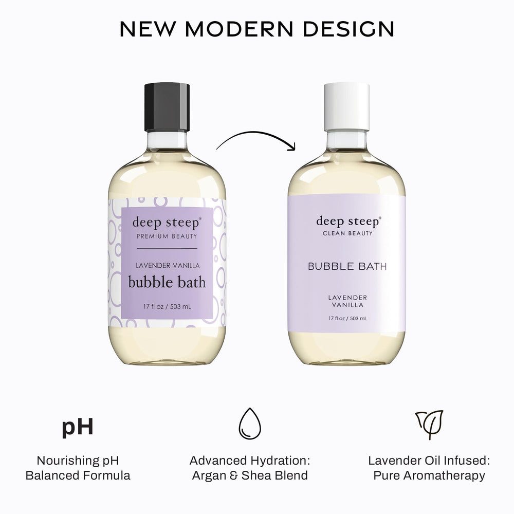 Deep Steep Bain Bulle Huile Coco: hydratation intense et peau souple après immersion.