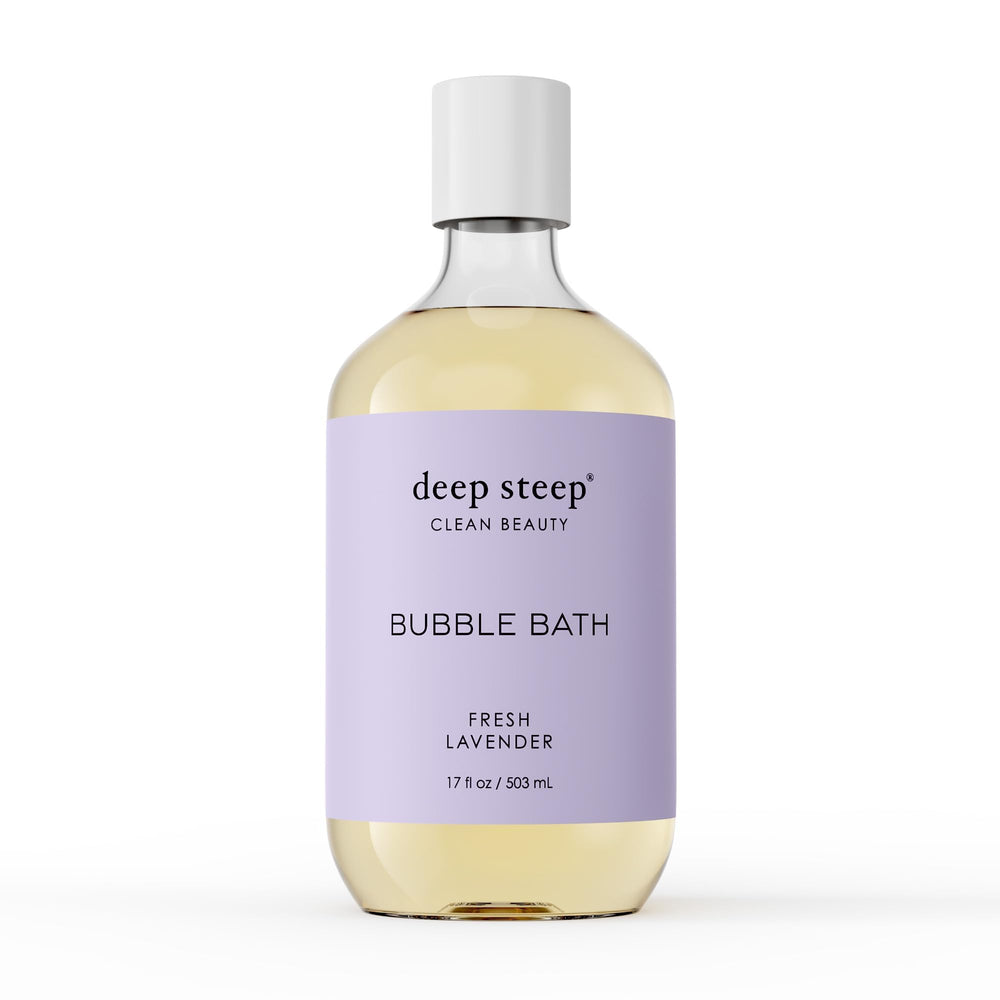Deep Steep Bulle de bain Lavande 500 ml, relaxation immédiate.