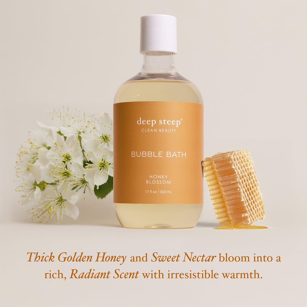 Deep Steep utilise huile coco et argan pour une hydratation douce.