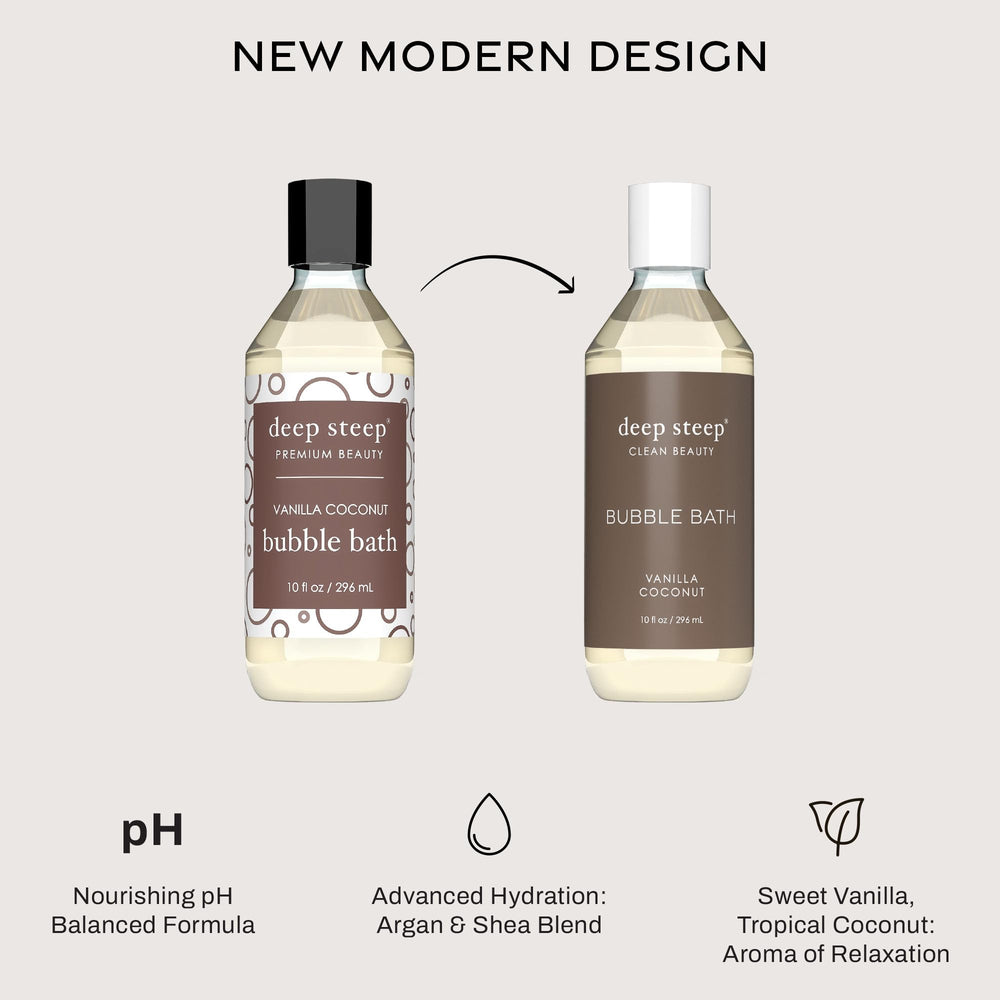 Deep Steep beurre karité bain Vanille Coco: nourrissant et apaisant