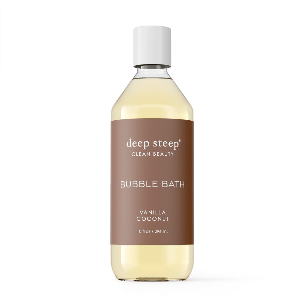 Deep Steep bouteille bain Vanille Coco: hydratation douce pour la peau