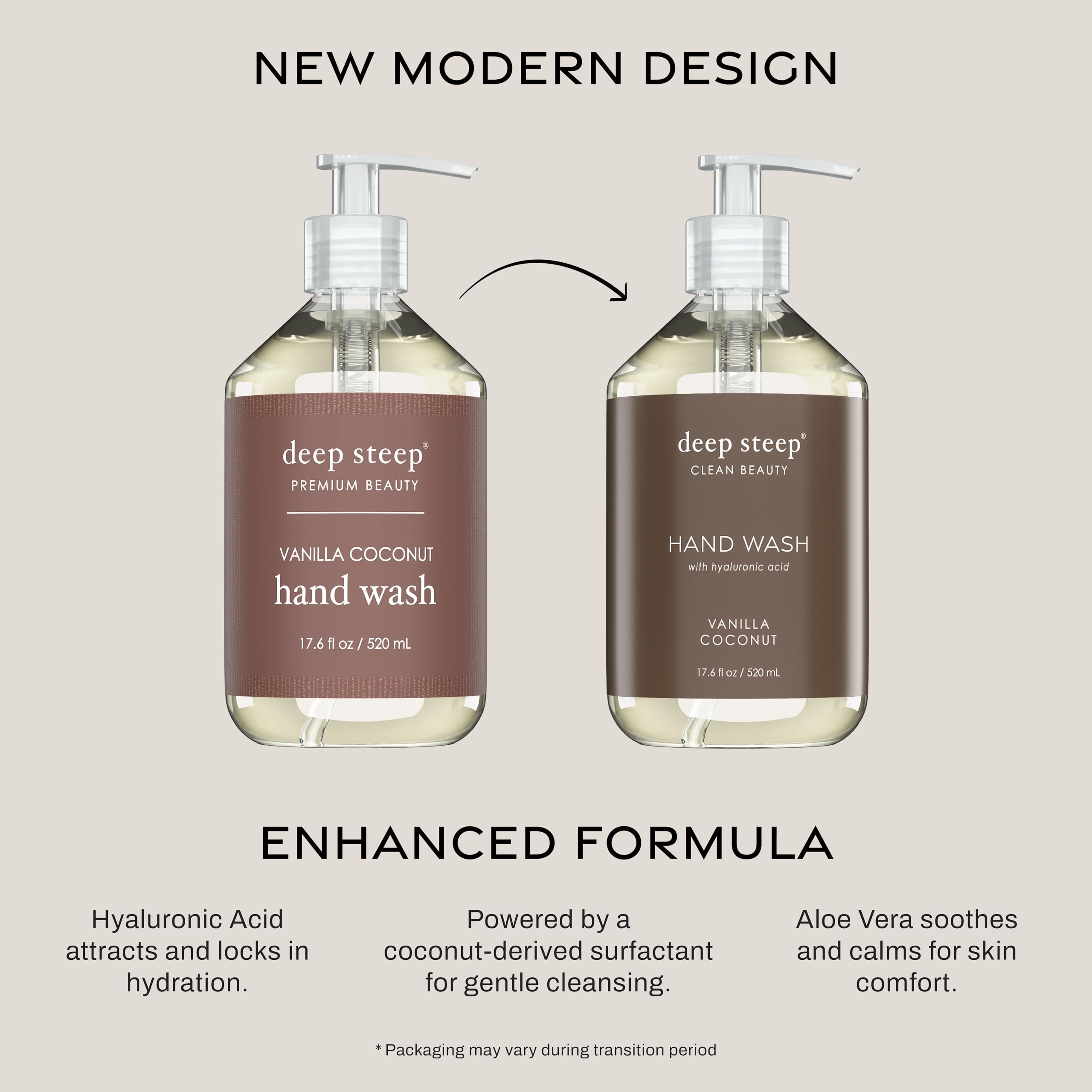Deep Steep Lavage Mains Huile d’Argan – soin nourrissant pendant le lavage.