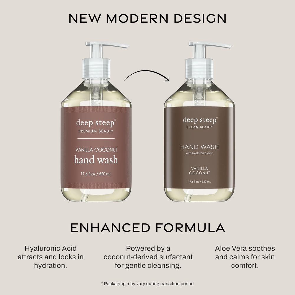Deep Steep Lavage Mains Huile d’Argan – soin nourrissant pendant le lavage.
