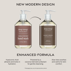 Deep Steep Lavage Mains Huile d’Argan – soin nourrissant pendant le lavage.