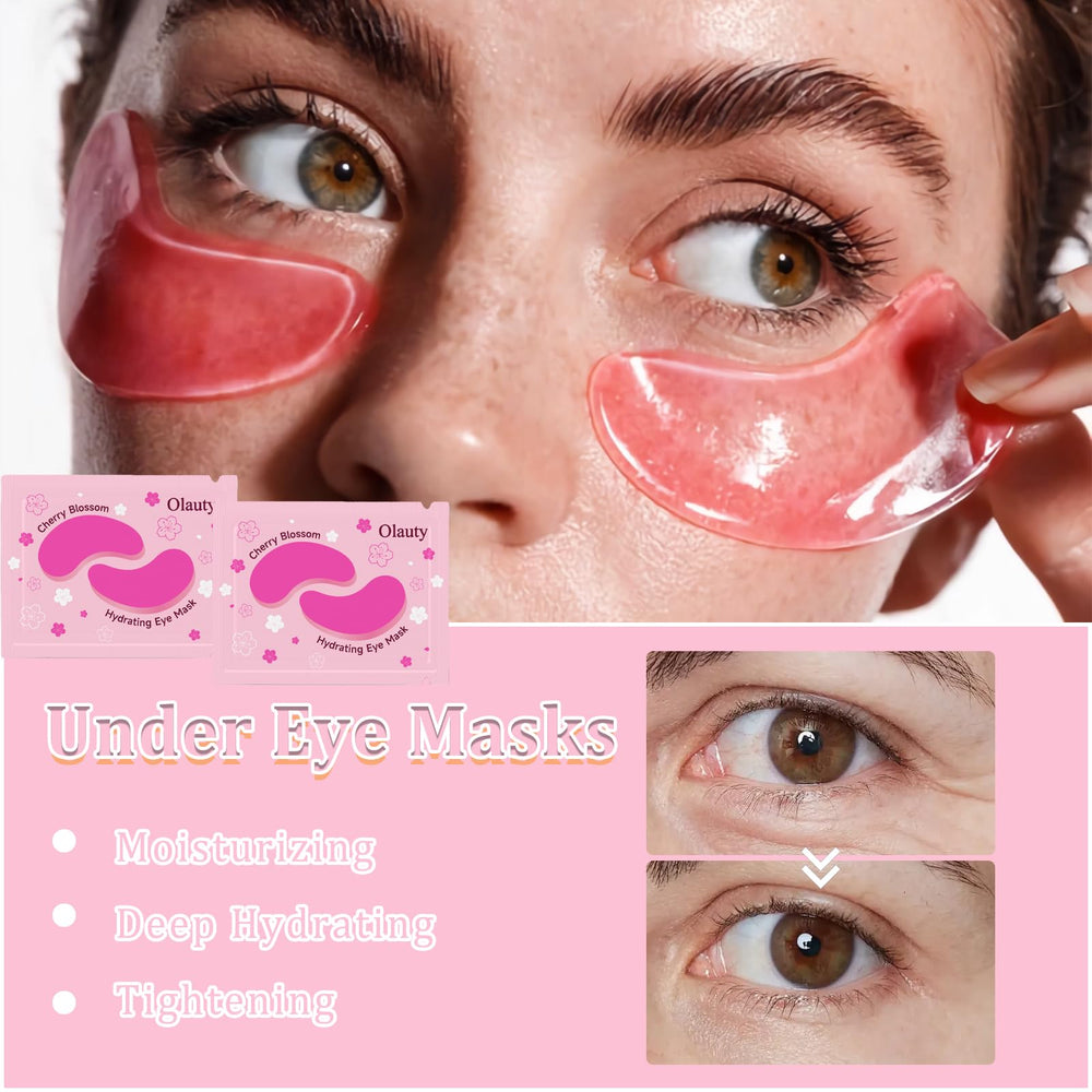 Deepmind masques yeux collagène ensemble: réduit visuellement les poches et la fatigue.