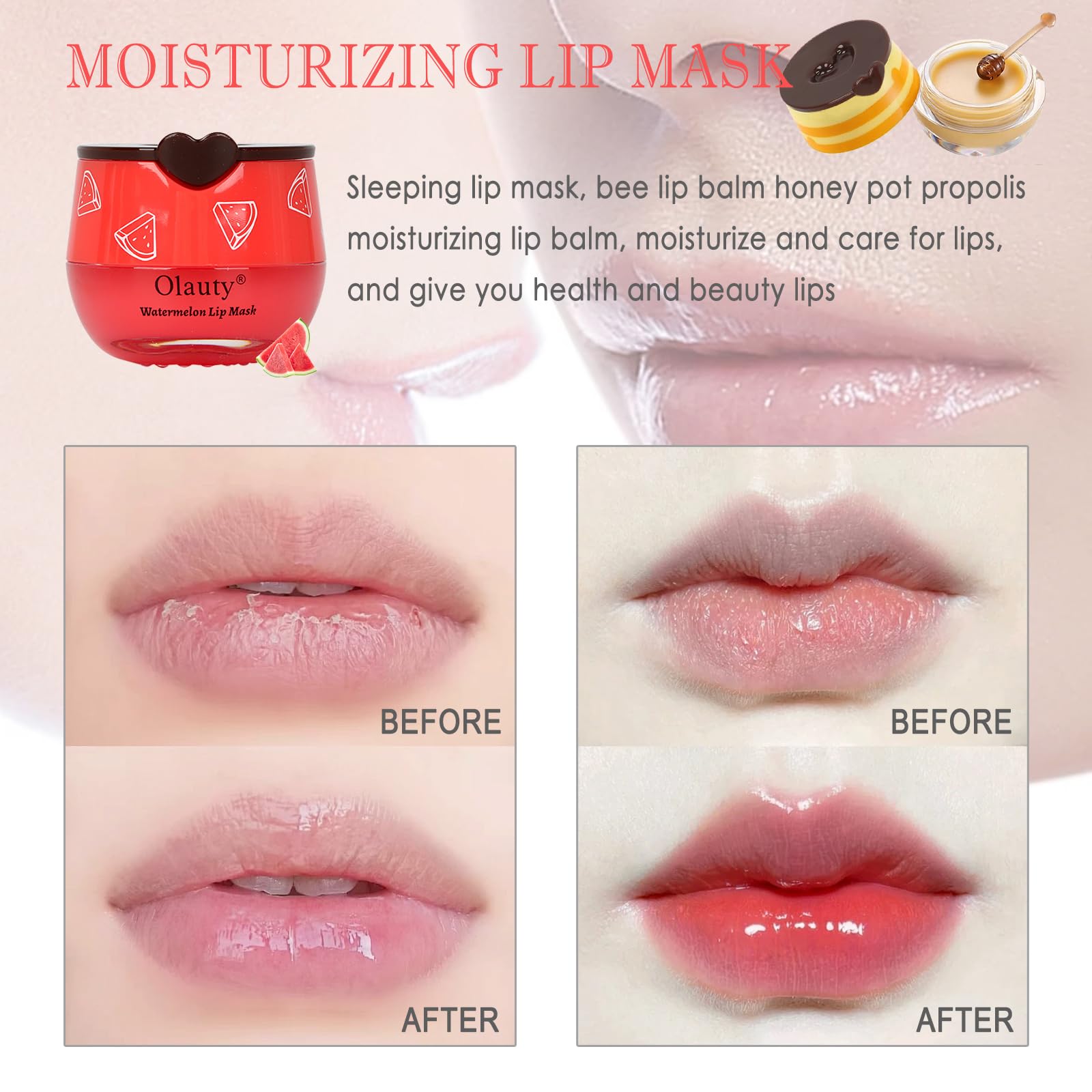 Deepmind nighttime lip care stick ready for overnight application