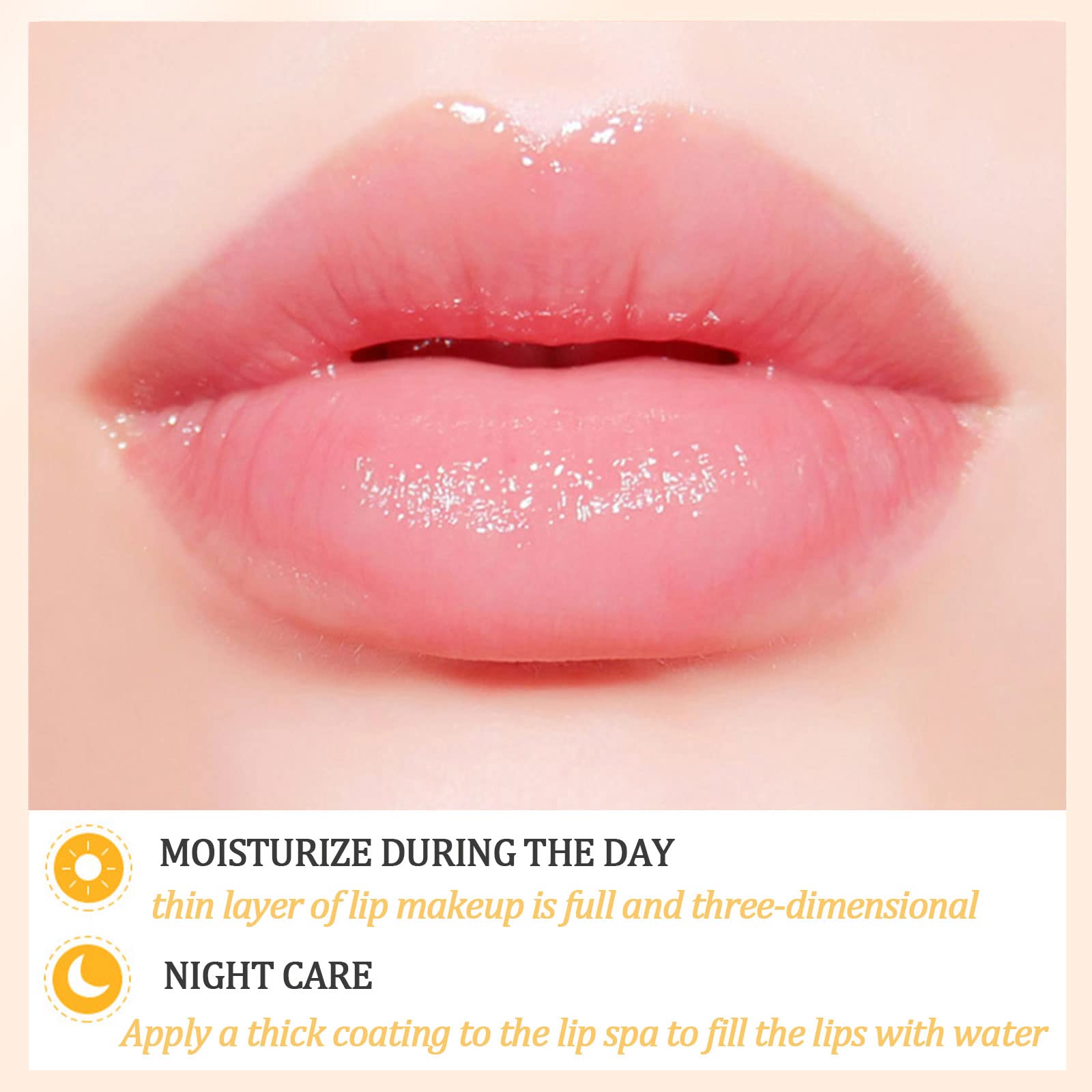 Deepmind rich moisturizing lip mask with smooth texture on lips