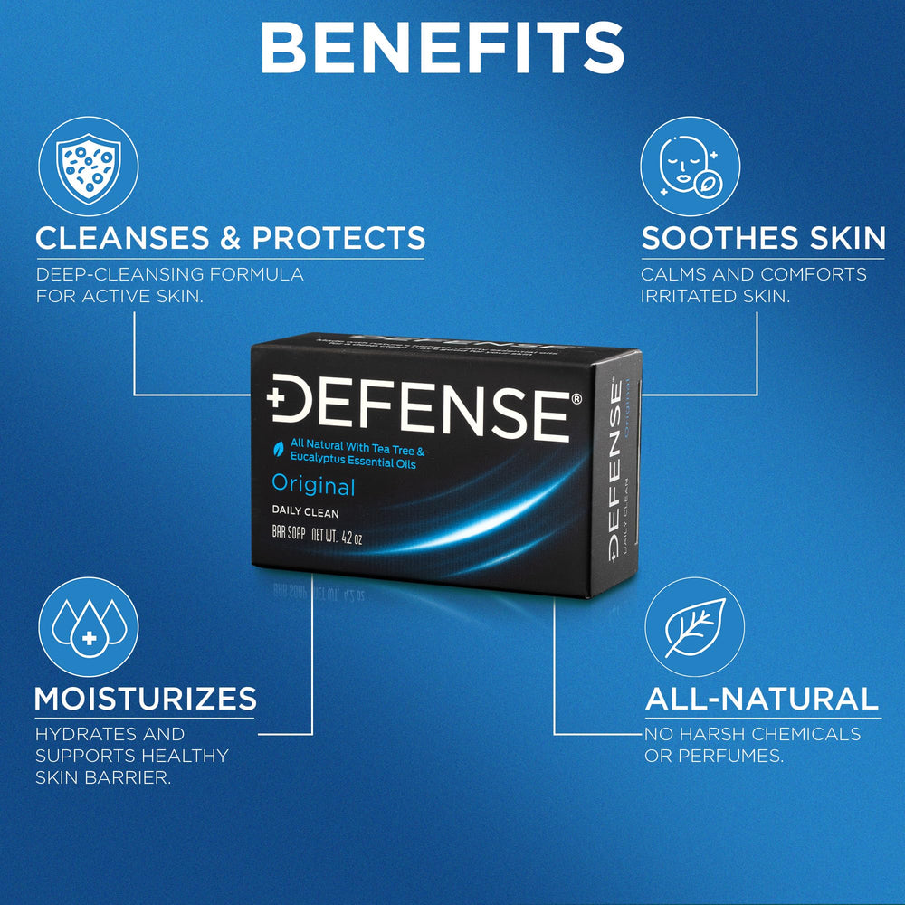 Defense Soap barre-sans-parfum : approche hypoallergénique pour peau sensible