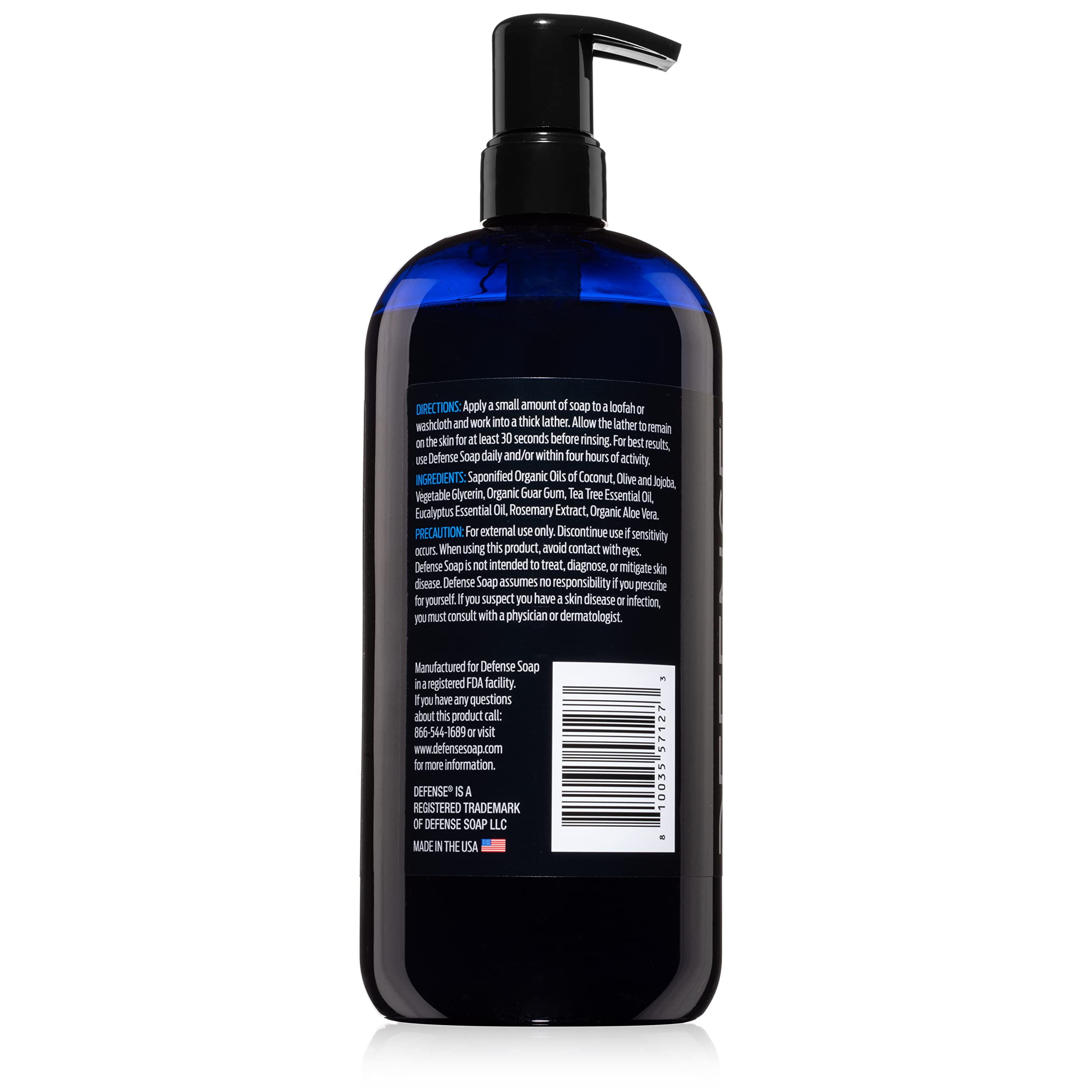 Defense Soap Gel Douche Formule naturelle sans additifs agressifs