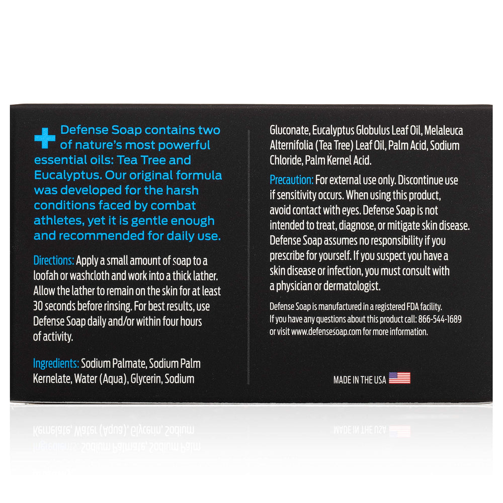 Defense Soap savon-barre-apres-entrainement: nettoyage rapide des impuretés et sueur.
