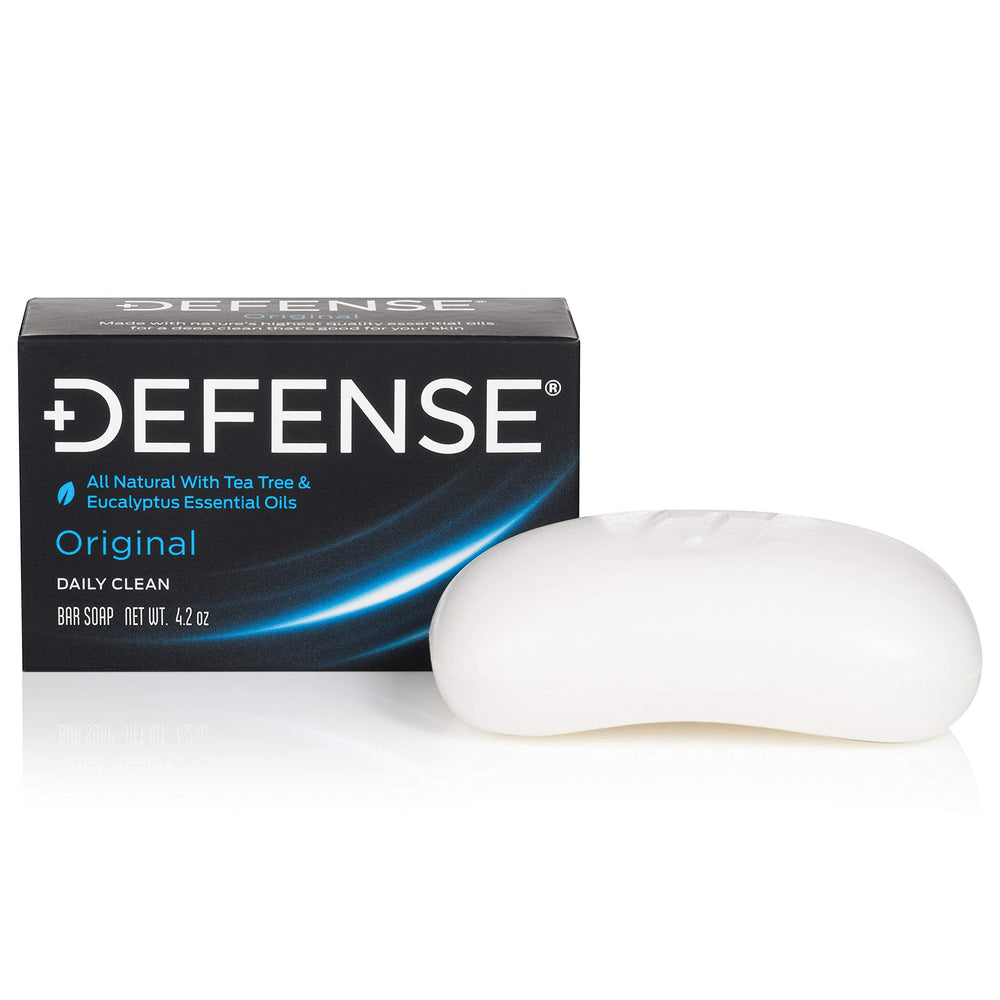Defense Soap savon-barre-hygiene-sport: élimine les résidus et aide à une peau propre.