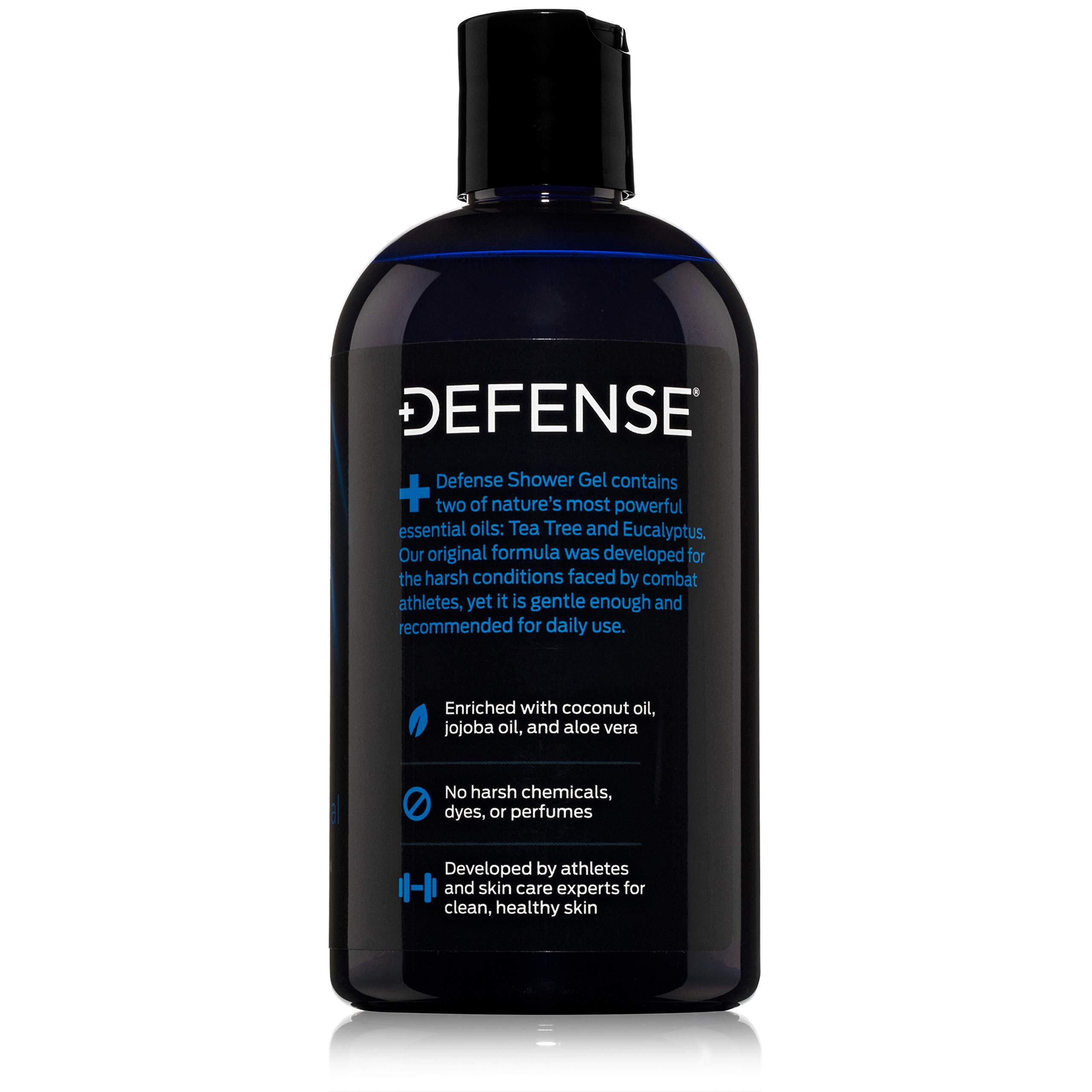 Defense Soap Tea Tree Body Wash moisturizing base for skin comfort after training