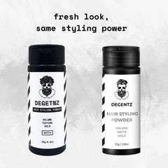Texture légère et fini naturel avec DEGENTZ pour un look sans effort