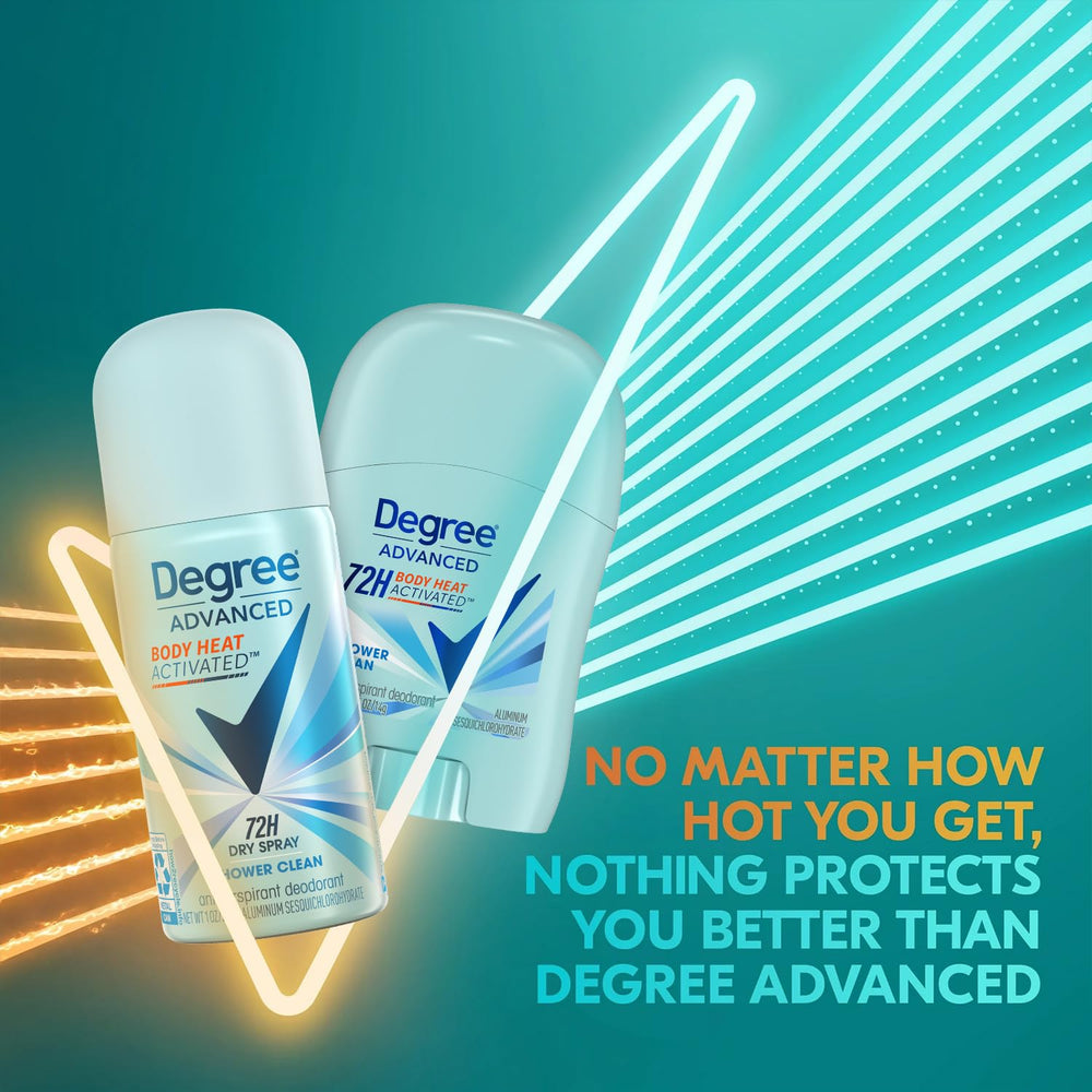 DEGREE batonnet mini déodorant rose jasmin, emballage compact