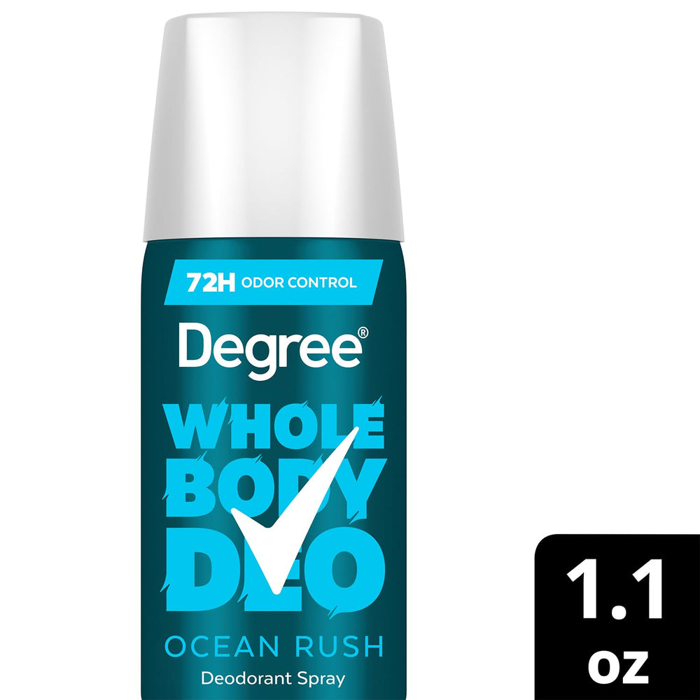 Format voyage 33 ml Degree, idéal pour transporter en voyage.