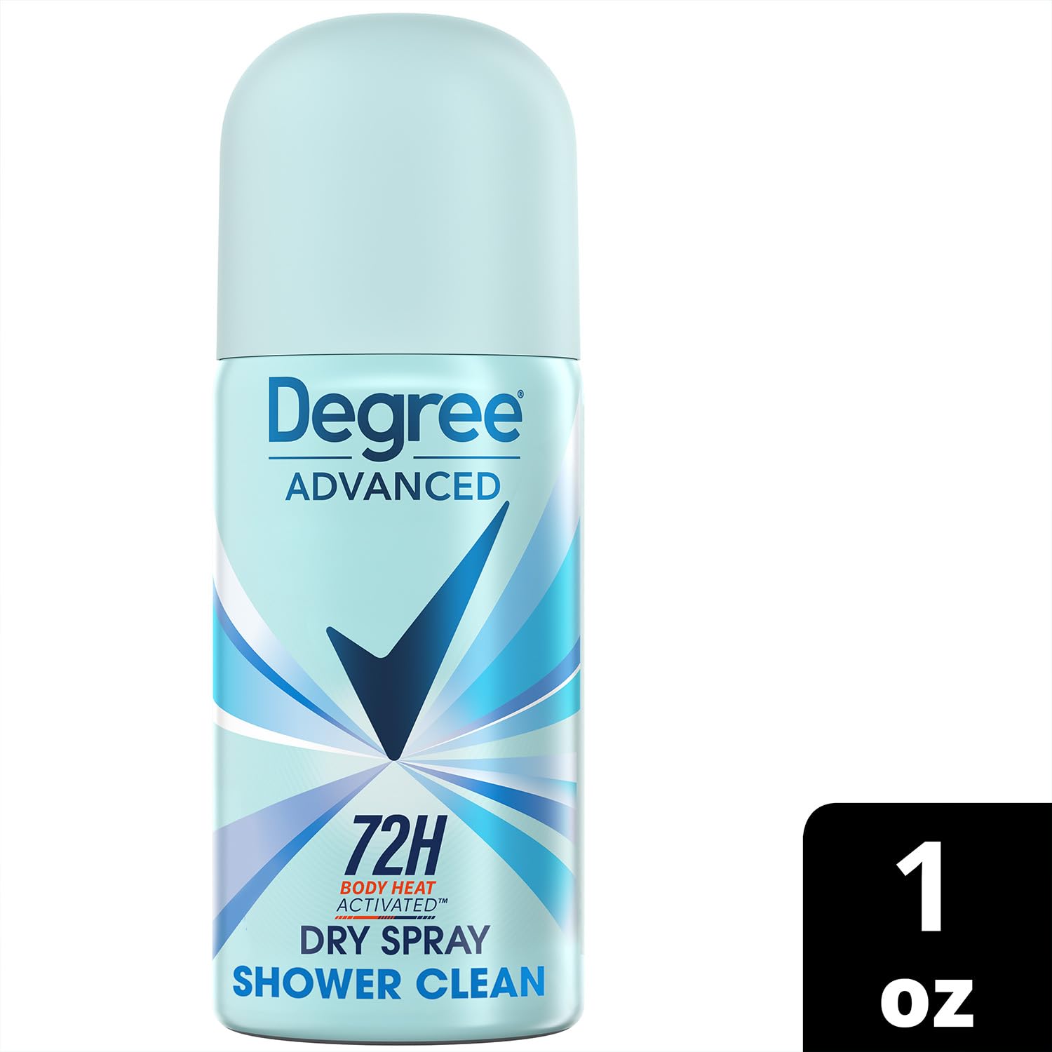 Degree Format Voyage Déodorant Vaporisateur 1oz: idéal pour sac et déplacements.