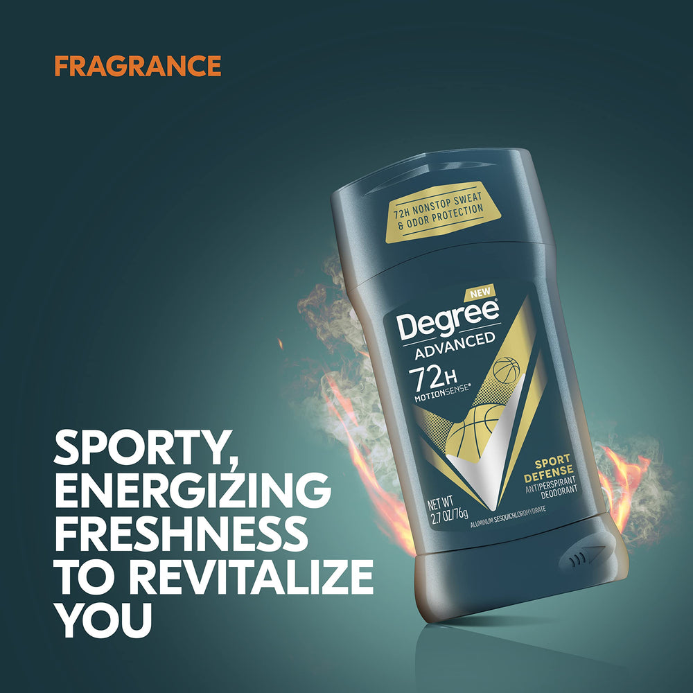 Degree fraîcheur durable qui vous suit après l’effort.
