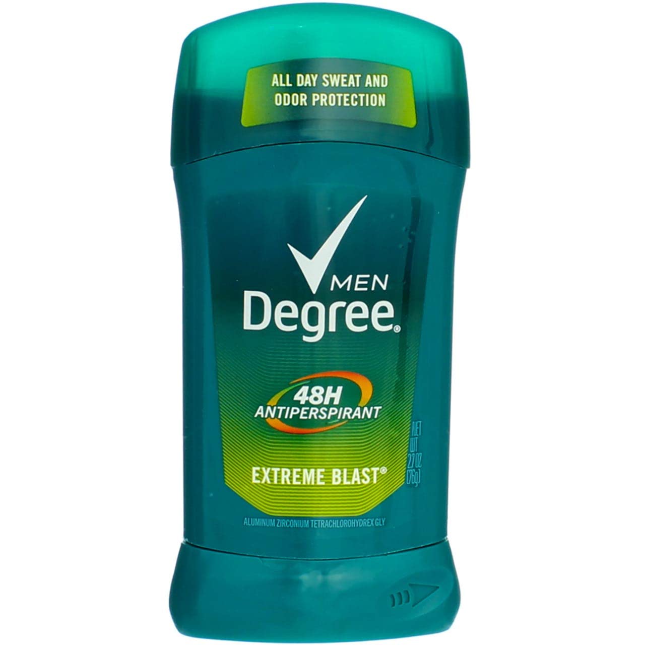 DEGREE Déodorant invisible pour homme – bâton menthe, protection anti-sueur toute la journée