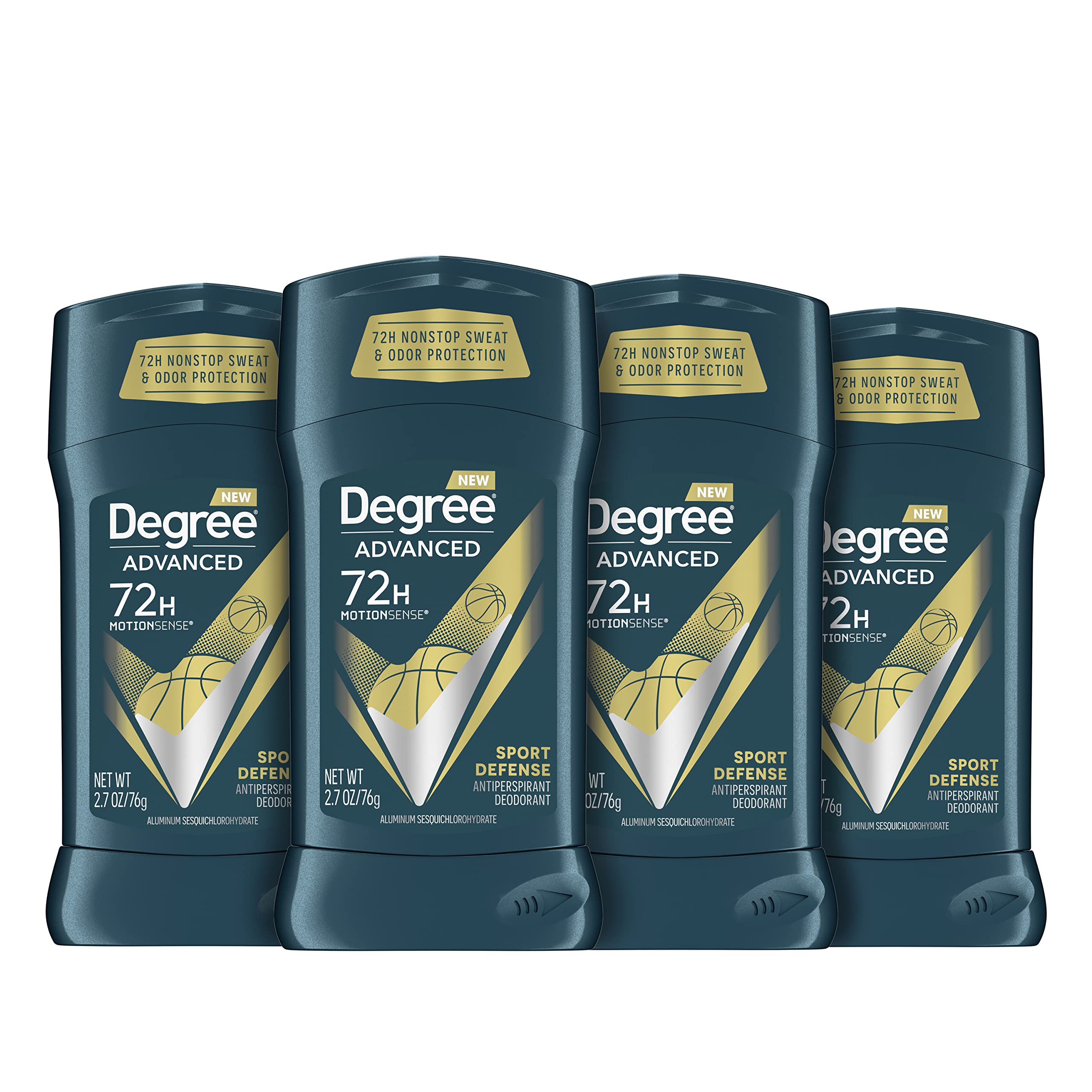 Degree Homme Advanced Sport Defense en baton, prêt à l’action.