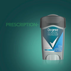 Degree Homme Propre Clinique Antiperspirant, odeur fraîche et sensations de fraîcheur prolongée.