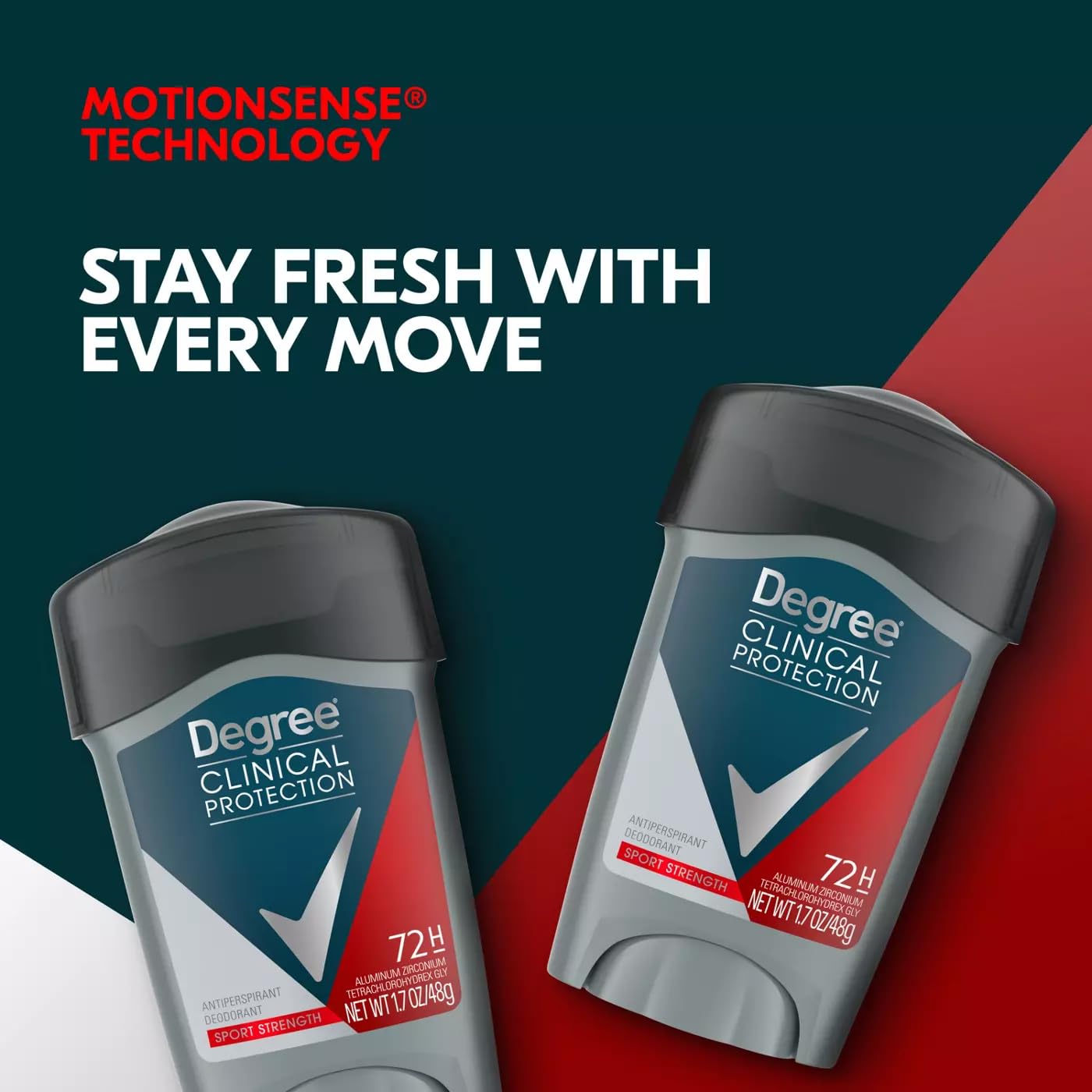 Degree Homme protection 72 heures contre la transpiration et les odeurs