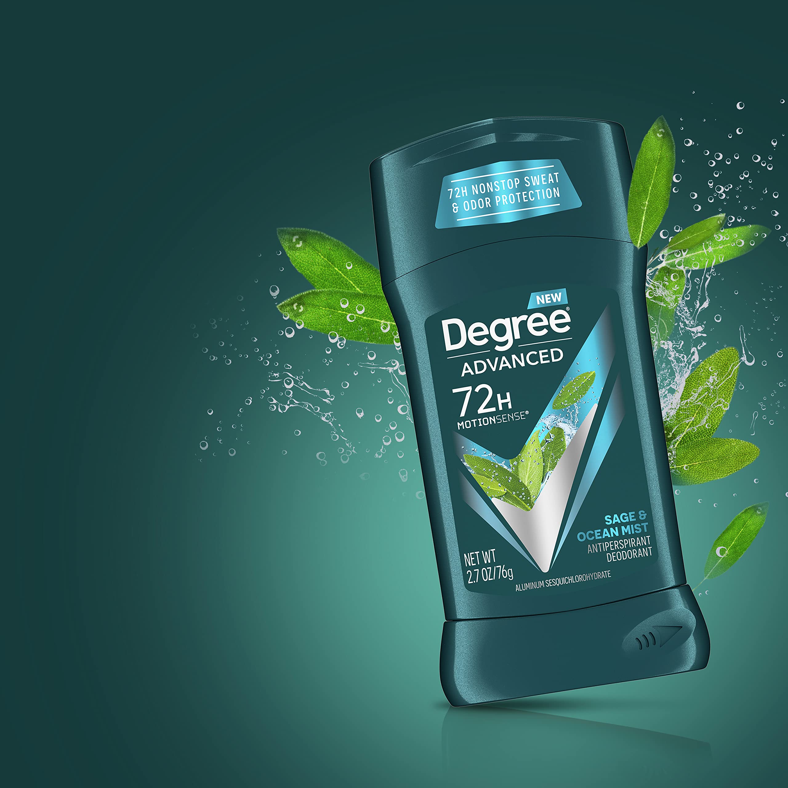 Degree Homme Sage Ocean Mist — emballage recyclable et démarche éco-responsable
