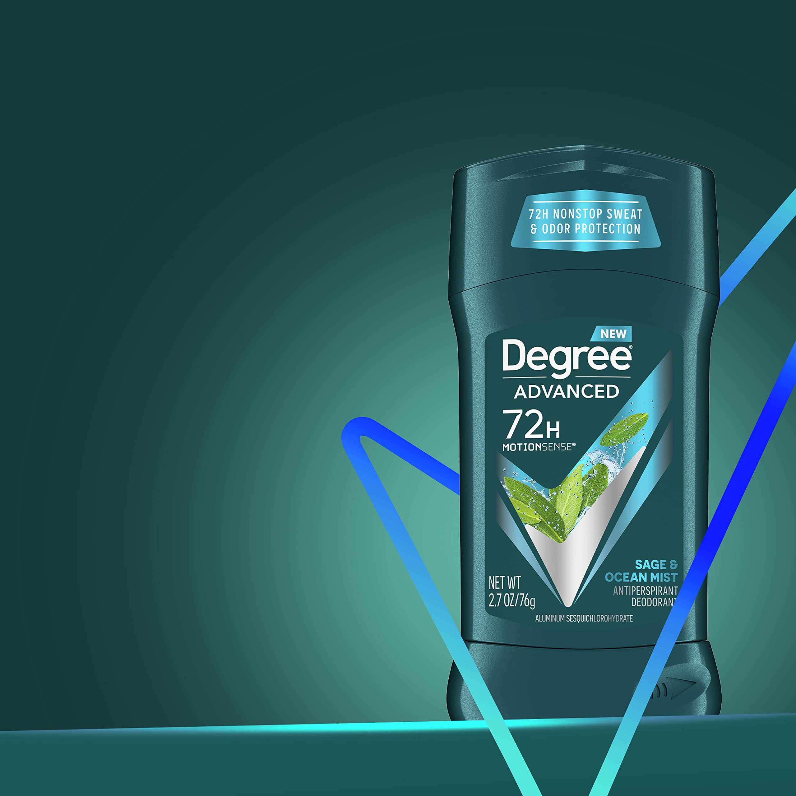 Degree Homme Sage Ocean Mist — sensation de fraîcheur après l'effort, jour après jour