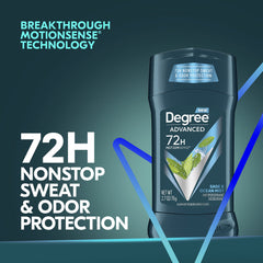 Degree Homme Sage Ocean Mist — odeur marine légère pour une sensation rafraîchissante