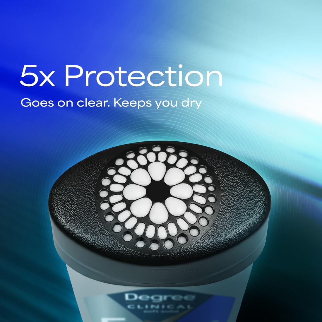 Degree Men Clinical Protection Clean – soin douceur et respect de la peau.