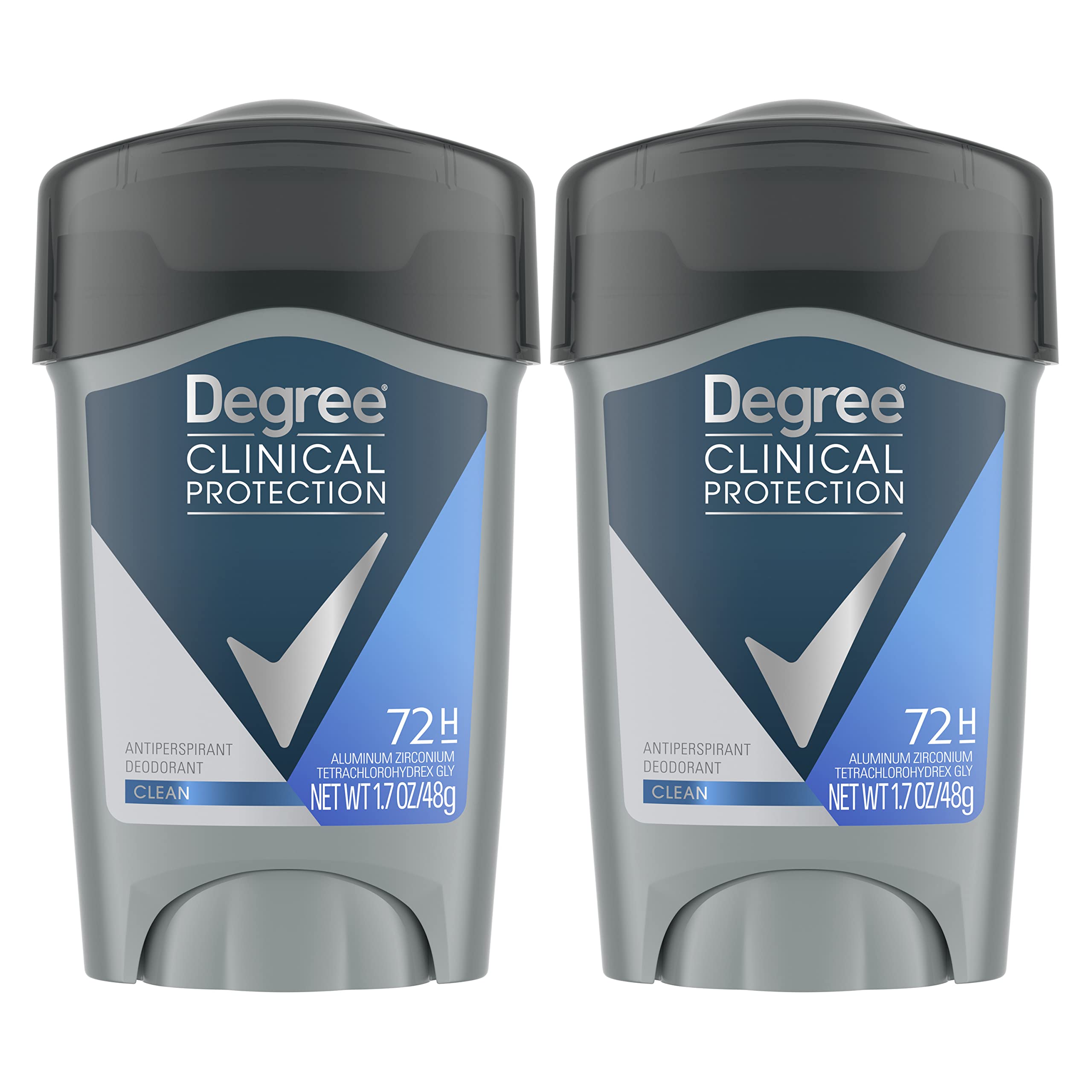 Degree Men Clinical Protection stick offers easy application and lasting protection.
