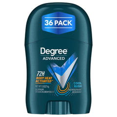Degree déodorant voyage homme Cool Rush, paquet avant, protection pratique en déplacement.