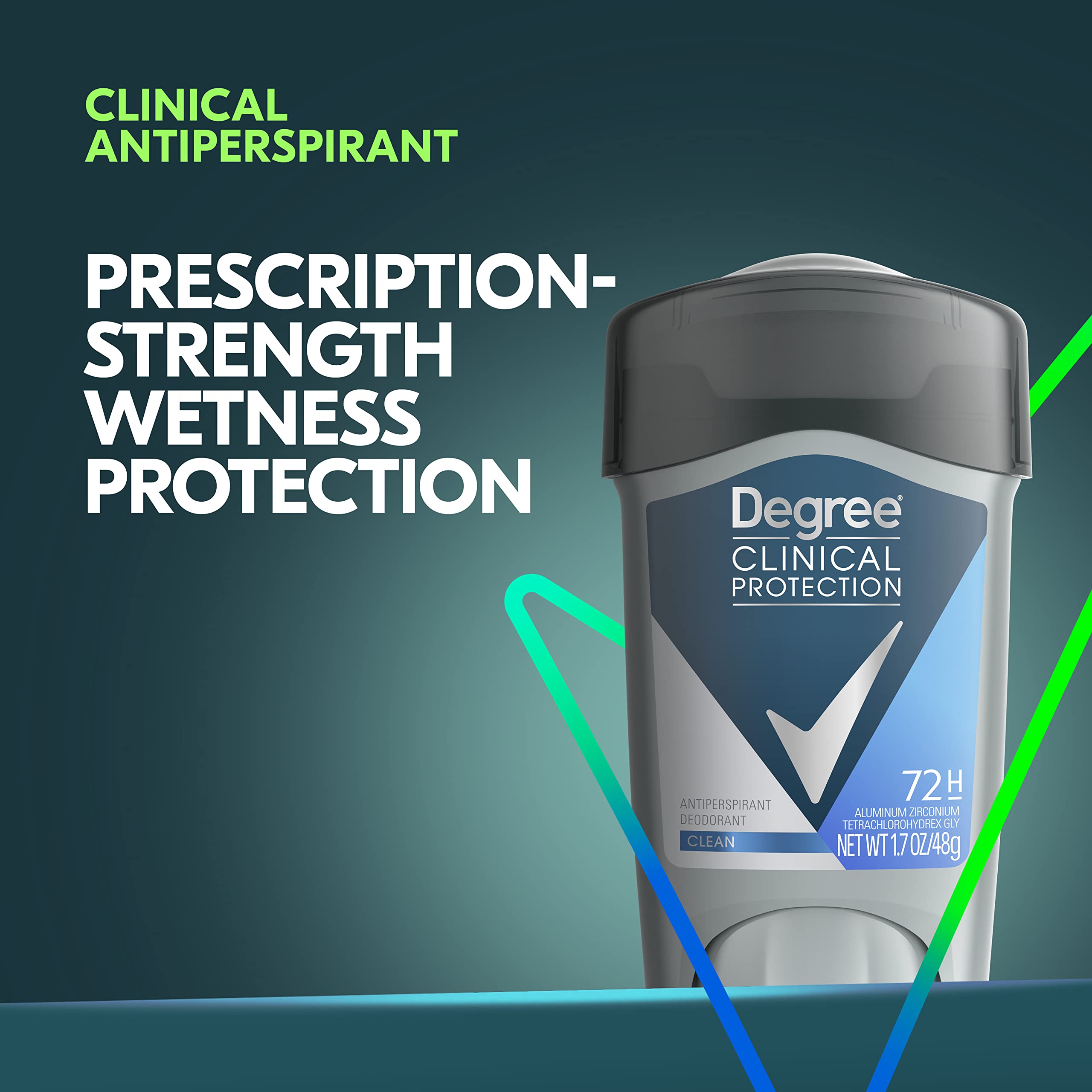 Degree MotionSense microcapsules release fragrance as you move.