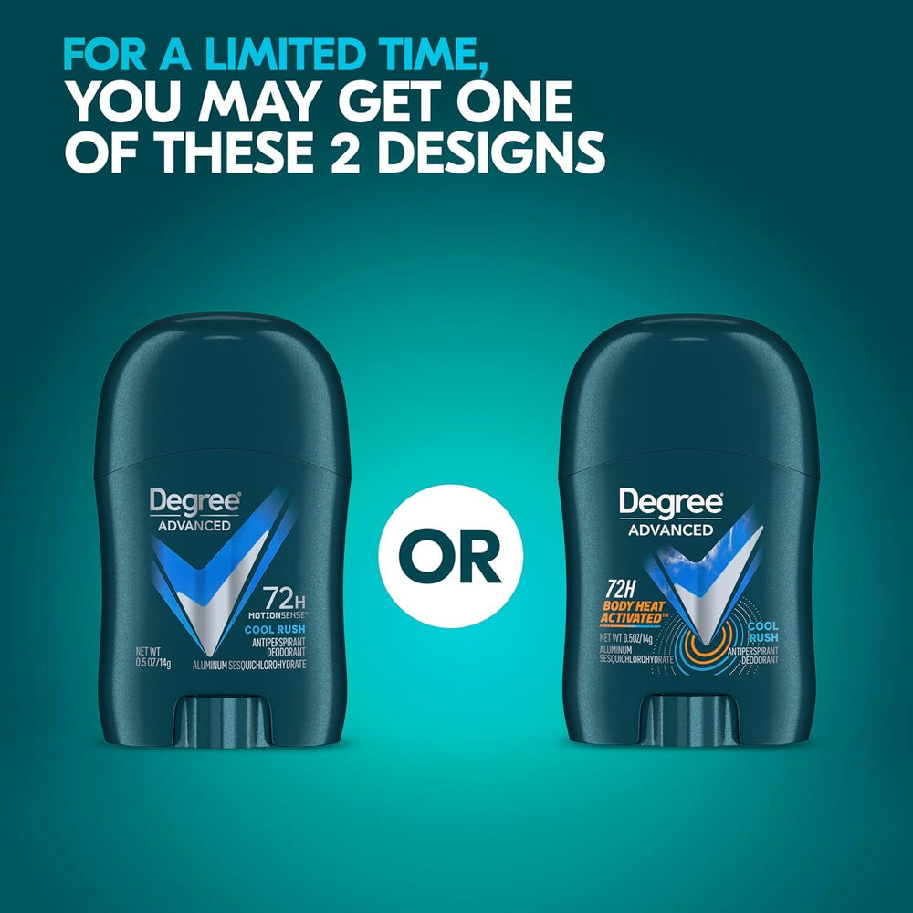 Degree pack voyage Cool Rush, ensemble pratique pour trajets.
