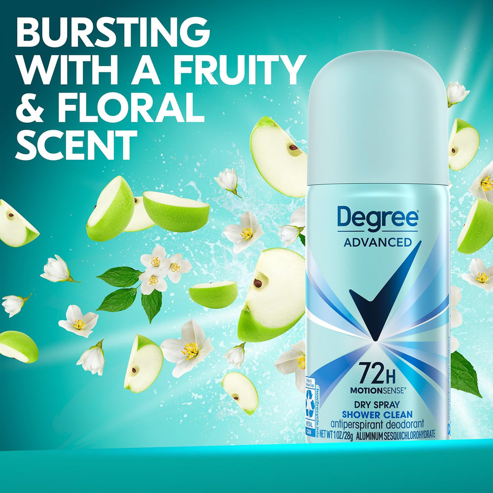 Degree Shower Clean spray parfumé pour une sensation fraîche et propre